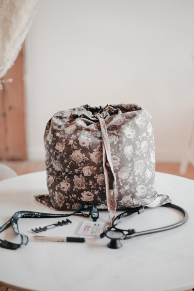 Laundry Bag - Moss Floral